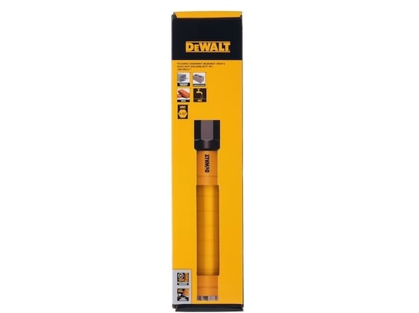 DeWALT DCDW104-XJ, Pora, Timanttiporanterä, 10,2 cm, 450 mm, Terästä, Oranssi