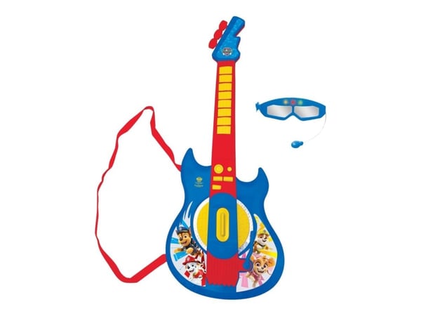 Paw Patrol Electronic Lighting Guitar with Mic in glasses shape