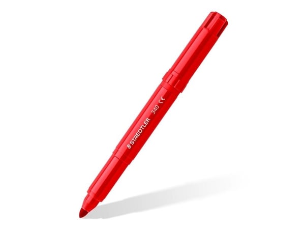 STAEDTLER Fiberpen Noris® Jumbo 3,0 mm - med 12 stk. ass. farver