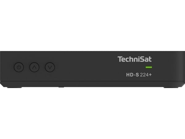 TechniSat HD-S 224+, Satellitt, HD, DVB-S2, 576i, 576p, 720i, 720p, 1080i, 1080p, Svart, Digitalt