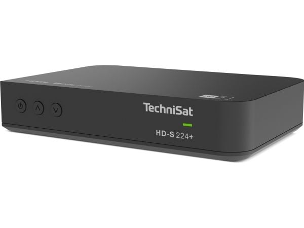 TechniSat HD-S 224+, Satellitt, HD, DVB-S2, 576i, 576p, 720i, 720p, 1080i, 1080p, Svart, Digitalt