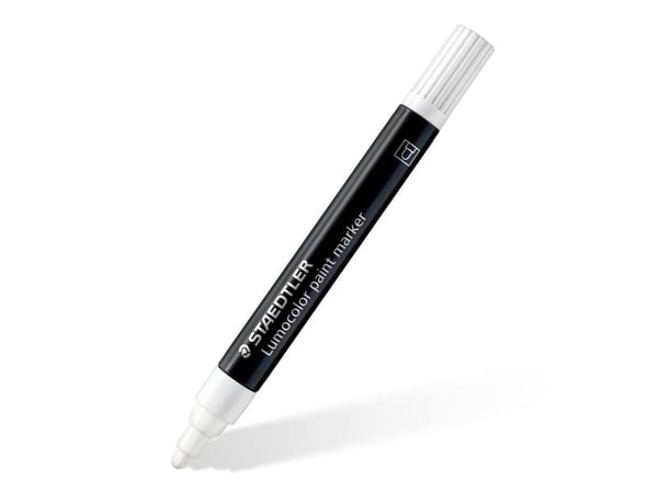 Staedtler Lumocolor 349 C6-1, Olika färger, Multicolour, 6 färger, Vattenbaserat bläck, 2,4 mm, Kartong, Keramik, Glas, Metall, Plast, Sten, Trä