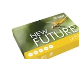 Papir til sort/hvid-print, New Future Lasertech, 4 huller, A4, 80 g, 2.500 ark