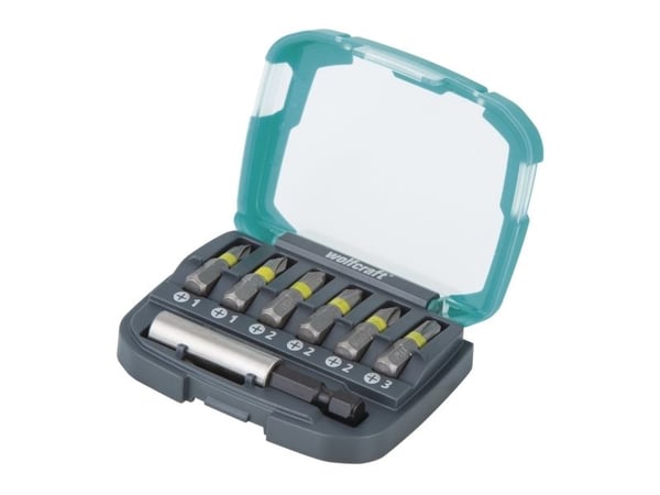 wolfcraft GmbH 4006885297609, 6 stykker, Philips, PH 1, PH 2, PH 3, 25 mm