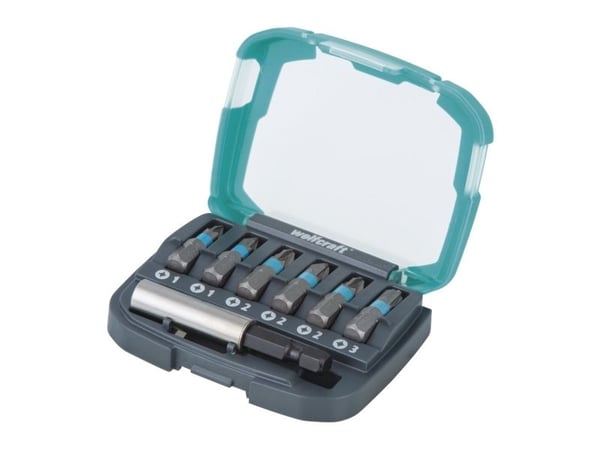 wolfcraft GmbH 4006885297609, 6 stykker, Philips, PH 1, PH 2, PH 3, 25 mm