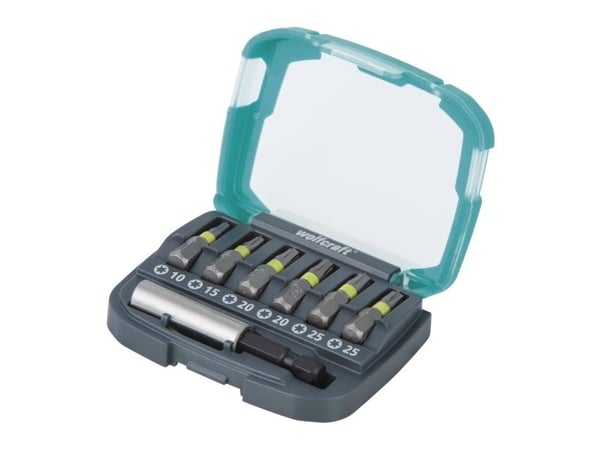 wolfcraft GmbH 4006885297609, 6 stykker, Philips, PH 1, PH 2, PH 3, 25 mm