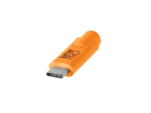 Tether Tools USB-C - USB-C 3 m kabel, oransje