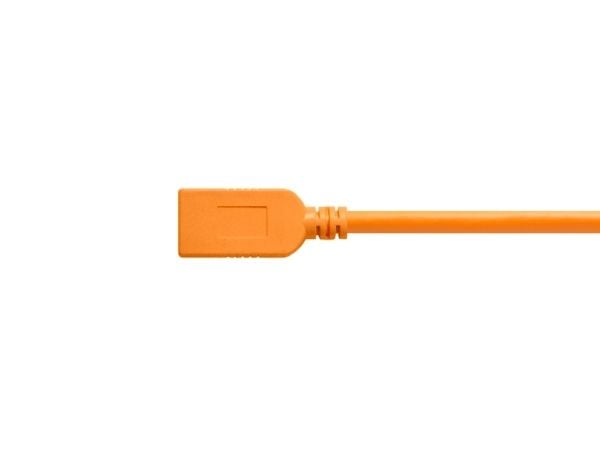 Tether Tools CUCA415-ORG, 4,6 m, USB C, USB A, USB 3.2 Gen 1 (3.1 Gen 1), Oranssi