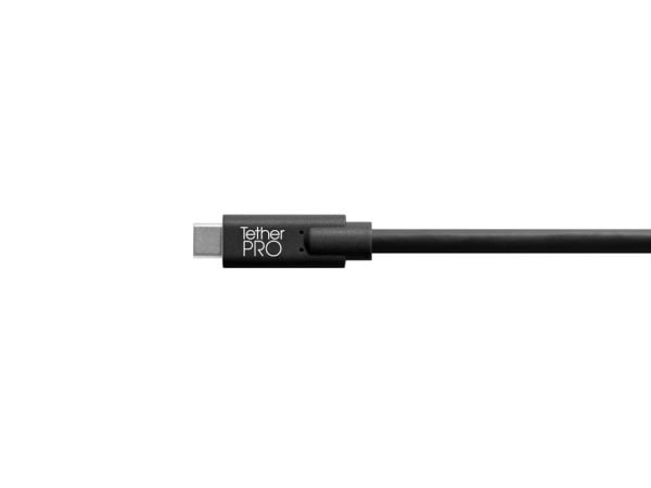Tether Tools CUC15-BLK, 4,6 m, USB C, USB C, USB 3.2 Gen 1 (3.1 Gen 1), 5000 Mbit/s, Musta