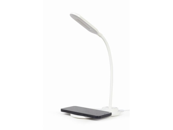 Gembird TA-WPC10-LED-01-MX, Svart, Hvit, Bord, LED, 2893 K, 7072 K, Kjølig hvit, Naturlig hvitt lys, Varm hvit