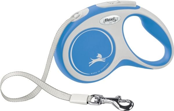 Flexi 4000498043530 hund- och kattesnor 5 m Blå, Hvid Nylon Fleksibel hundesnor