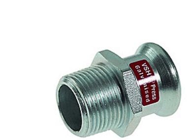 KAN-therm kopling 35xR1 med utvendig gjenger - 6341247