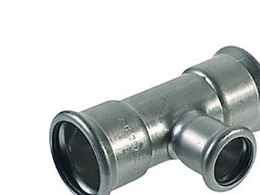 KAN-therm Trójnik INOX 76,1x22x76,1mm - 620434.1