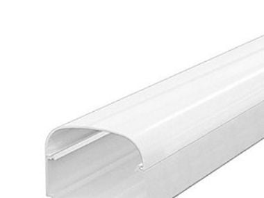 Dymo T75 kabelkanal 2 m vit 74x56 mm rak 2 m vit RAL 9010 Dymo T75 kabelkanal 2 m vit 74x56 mm rak 2 m vit RAL 9010