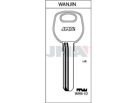 BLANK KEYS WAN-1D