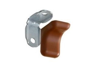 Vinkelkobling 27x27 mm hvit 4 stk