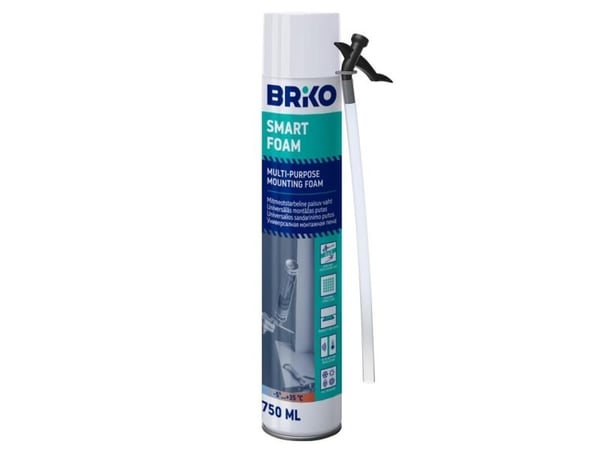 BRK012888 BRIKO SMART FOAM kiinnitysvaahto 750 ml