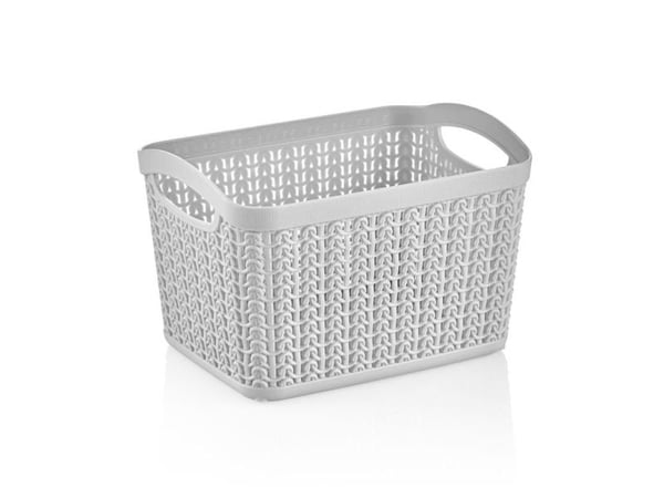 Tvättkorg LA-KA-PE BASKET 6.6L KNIT M-083 ICE GRAY
