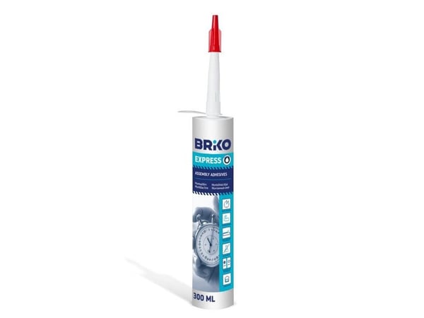 Monterings-/lim EXPRESS BRIKO 300 ml flytende