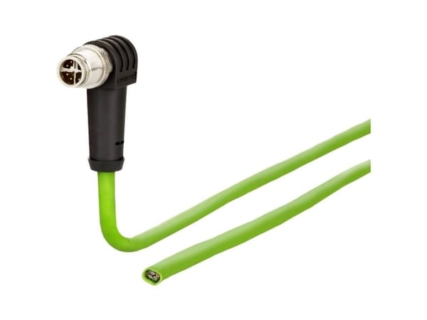 Triton tilkoblingskabel METZ CONNECT M12 hann 8-polet kodet X, kat. Y, 1 m