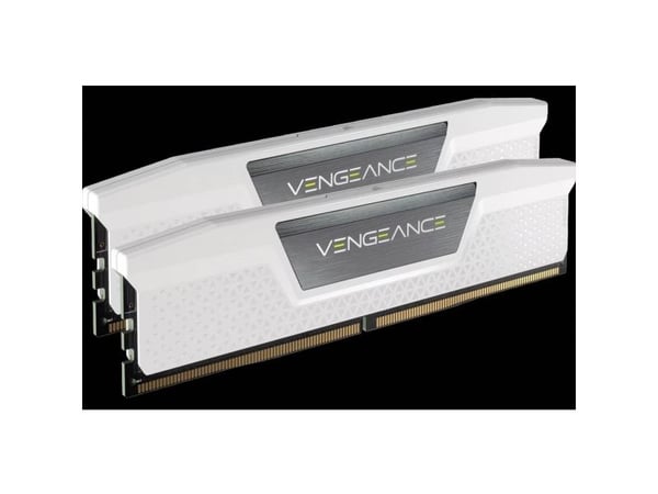 CORSAIR Vengeance - DDR5 - sett - 64 GB: 2 x 32 GB - DIMM 288-pin - 6000 MT/s / PC5-48000 - CL30 - 1.4 V - hvit