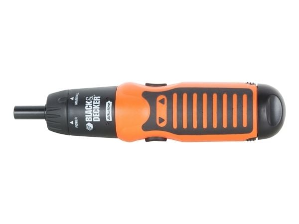 BLACK+DECKER A7073-XJ - Skrutrekker - trådløs - sekskantsokkel - 4 batterier - 1.5 V