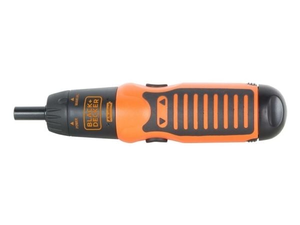 BLACK+DECKER A7073-XJ - Skrutrekker - trådløs - sekskantsokkel - 4 batterier - 1.5 V
