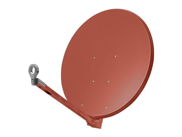 Televes Classic-Line 860, 10,75 - 12,75 GHz, 38,5 dBi, 0 - 80°, Mursteinsfarge, Aluminium, 850 mm
