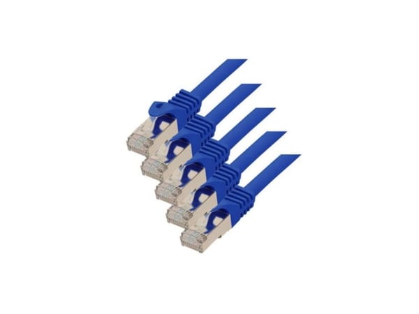 S/CONN Cat. 7 S/FTP 0.25 m, 0,25 m, Cat7, S/FTP (S-STP), RJ-45, RJ-45, Grå
