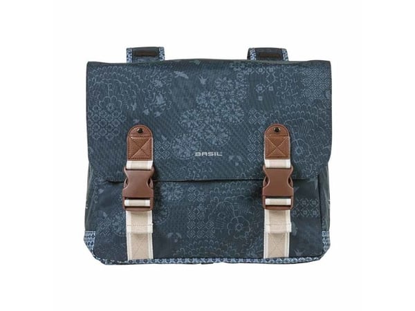 Basil Boheme, Bakre, Sykkelveske, Polyester, Blå, 35 l, 10 kg
