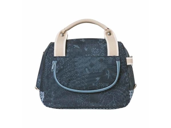 Basil Boheme, Front, Sykkelveske, Polyester, Blå, 8 l, 2,5 kg