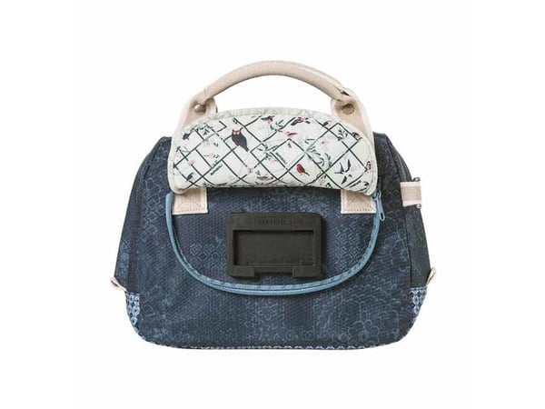 Basil Boheme, Front, Sykkelveske, Polyester, Blå, 8 l, 2,5 kg