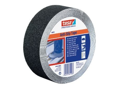 tesa Anti-Rutsch Klebeband schwarz 15m x100mm DIN 51130/DIN67510 (60950-00002-00)