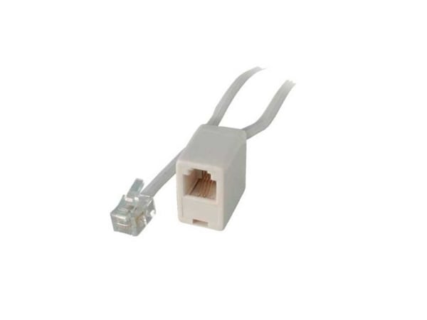 S/CONN 70230-8/4W, 10 m, RJ-45, RJ-45, Hvit, Hankjønn, Hunkjønn