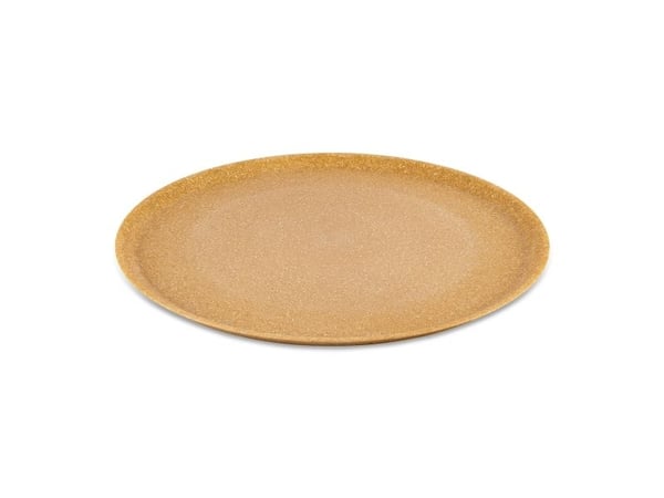 koziol Connect, Middagstallerken, Rund, Oransje, 25,5 cm, 10 mm, 4 stykker