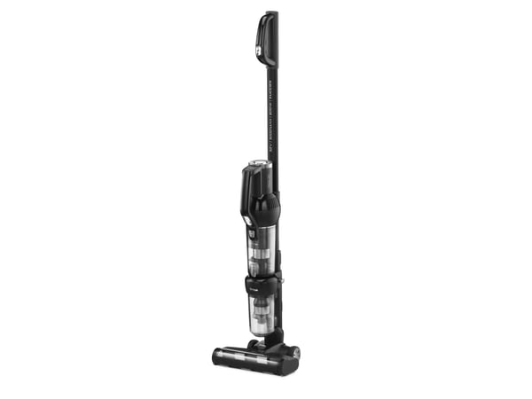 Trisa Quick Clean Prof. T0341, 2-in-1 pölynimuri, pussiton, musta, kuiva, HEPA, sykloninen