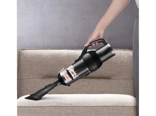 Trisa Quick Clean Prof. T0341, 2-i-1 stavstøvsuger, Uten pose, Sort, Tørr, HEPA, Syklonisk