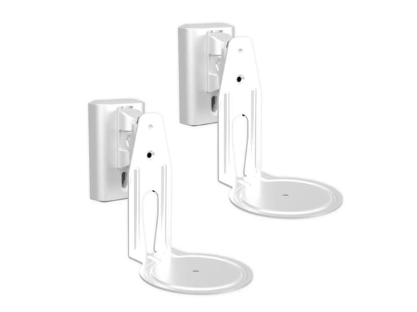 Sanus WSWME12 - Monteringssett (veggmontering) - for høyttaler - justerbar, par - hvit - veggmonterbar (en pakke 2) - for Sonos Era 100