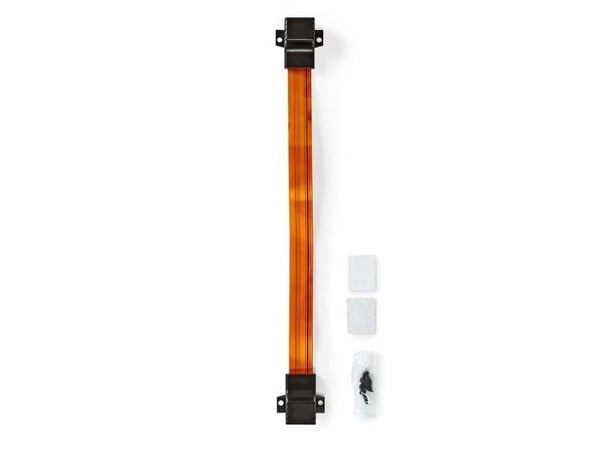 Nedis CCGB85901BK03, 0,3 m, Cat5e, U/UTP (UTP), RJ-45, RJ-45, Sort, Oransje