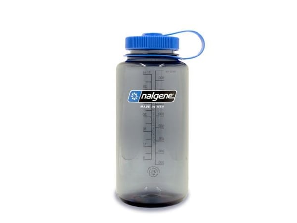 Nalgene 2020-1532, 1000 ml, Grå, Skruelokk, Blå, USA, 210 mm