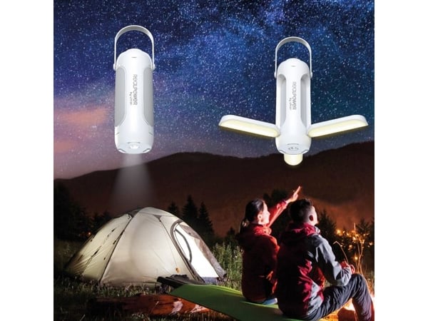 RealPower 463610, Hvit, IP44, LED, 2 W, 1 W, Batteri, USB