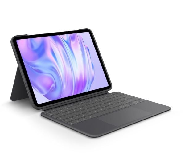 Logitech Combo Touch, AZERTY, ranska, Tasohiiri, 1,8 cm, 1 mm, Apple