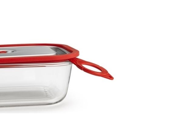 Magic Vac ACO1138, Container, Rektangulär, 1,9 l, Transparent, Glas, Silikon, Stål, -40 - 280 ° C