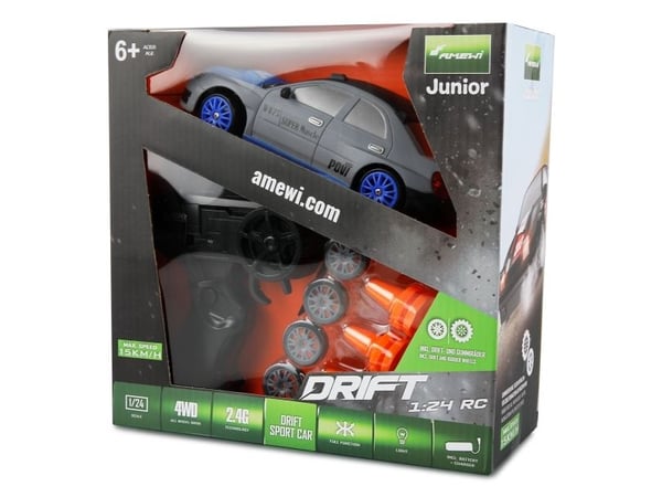 Amewi 21107, Sportsbil, 1:24, 6 år, 500 mAh, 189 g
