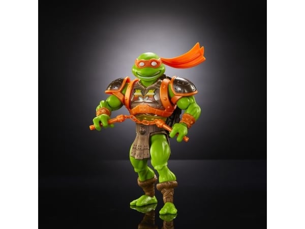 Masters of the Universe Origins Turtles Grayskull Michelangelo, 6 år, Flerfarget, Plast