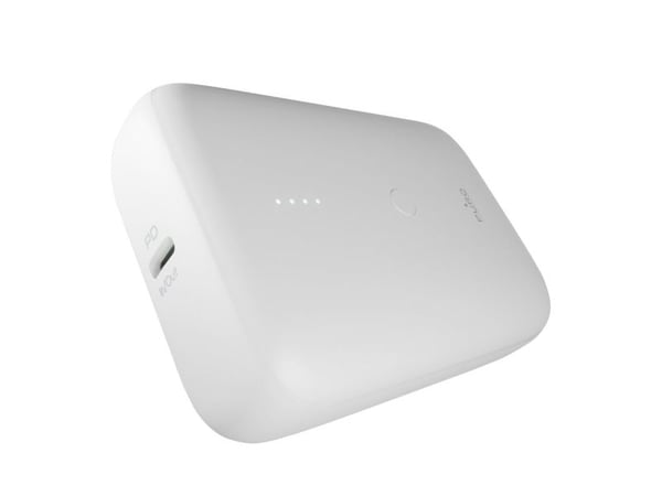 PURO Power Mini 10, 10000 mAh, Lithium-Ion (Li-Ion), 3,7 V, 22,5 W, Hvit