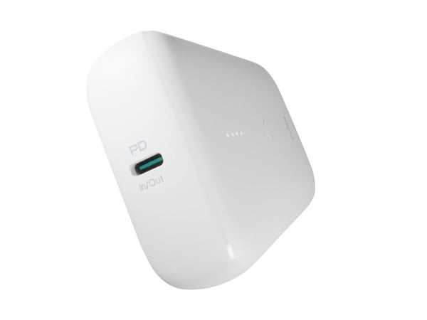 PURO Power Mini 10, 10000 mAh, Lithium-Ion (Li-Ion), 3,7 V, 22,5 W, Hvit