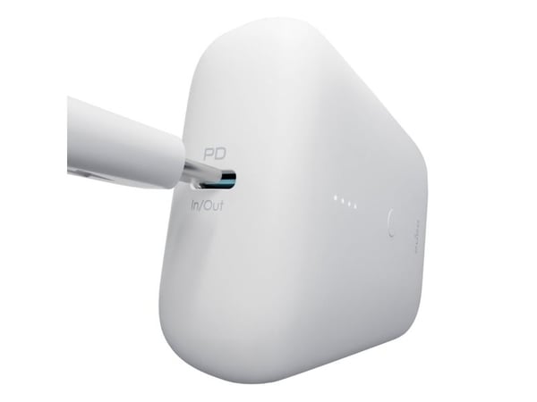 PURO Power Mini 10, 10000 mAh, Lithium-Ion (Li-Ion), 3,7 V, 22,5 W, Hvit