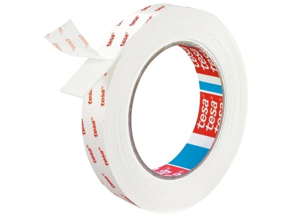 TESA 77743-00000-00, Monterings tape, Hvit, 5 m, Innendørs, 0,1 kg/cm, 6 kg
