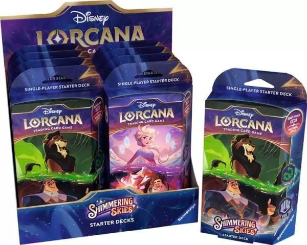 Ravensburger Disney Lorcana TCG: Shimmering Skies, Kortspel, Samlarspel, 8 År